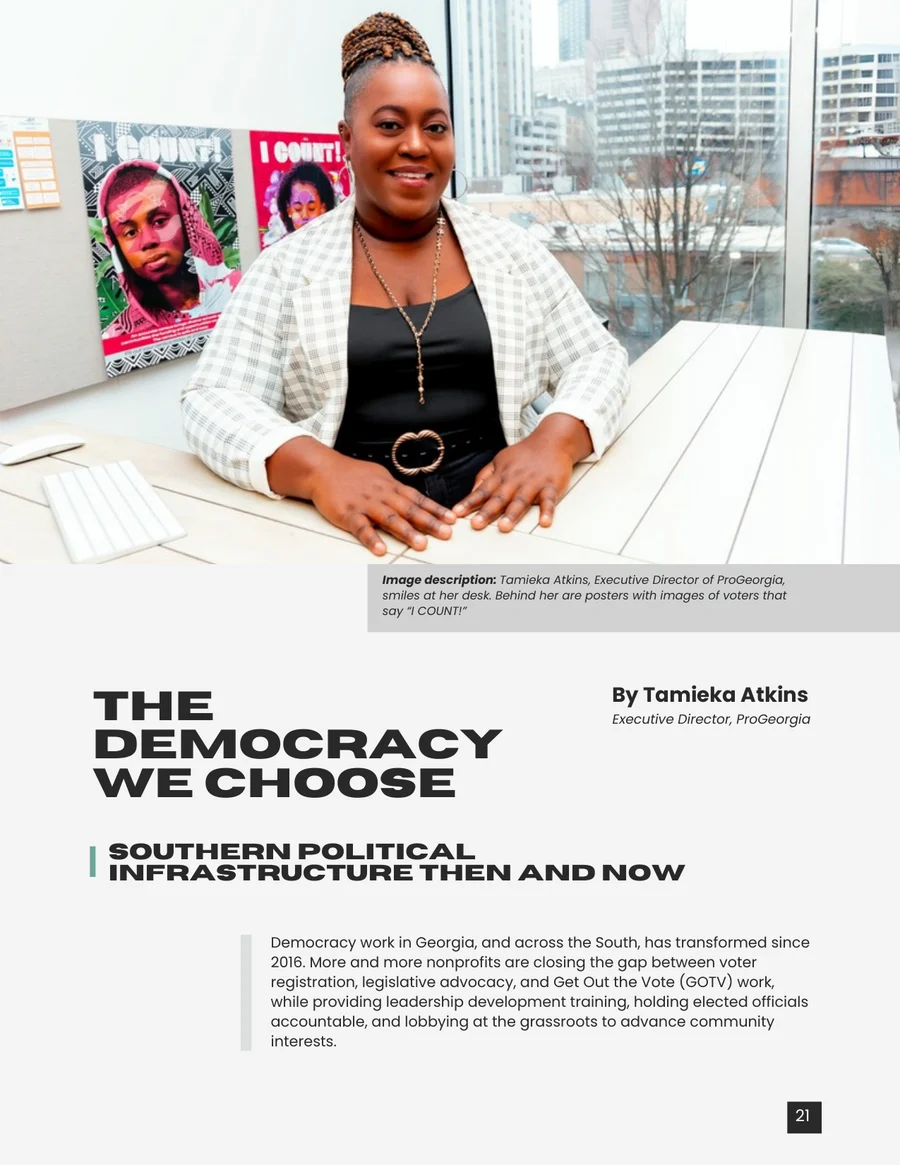 The Democracy We Choose, by Tamieka Atkins