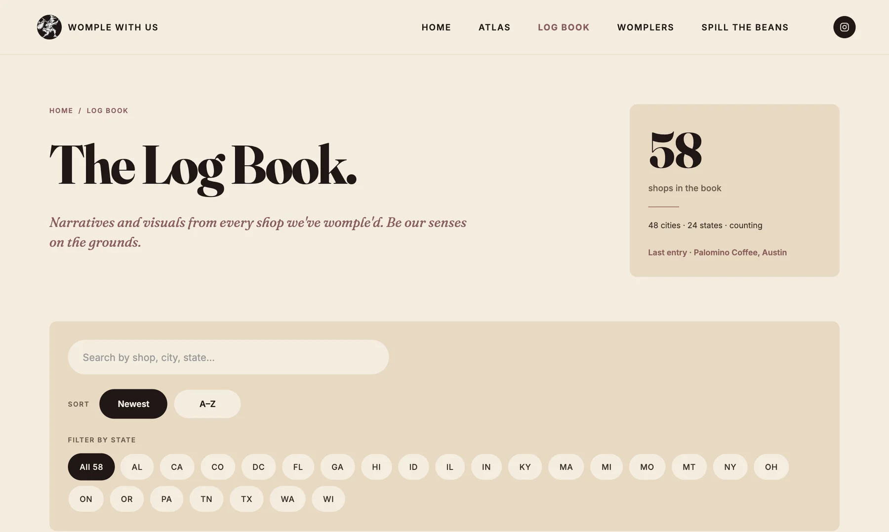 The Log Book